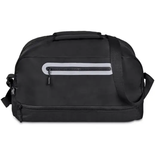 Slazenger ProGear Water-Resistant Sports Bag Black Front